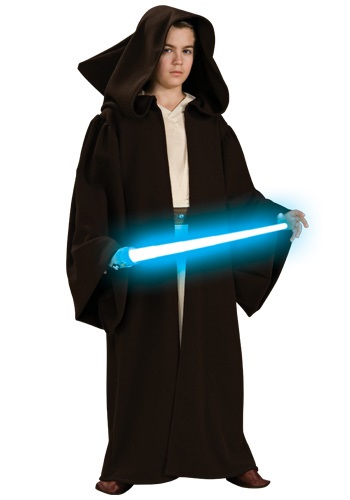 Child Super Deluxe Jedi Robe By: Rubies Costume Co. Inc for the 2022 Costume season.