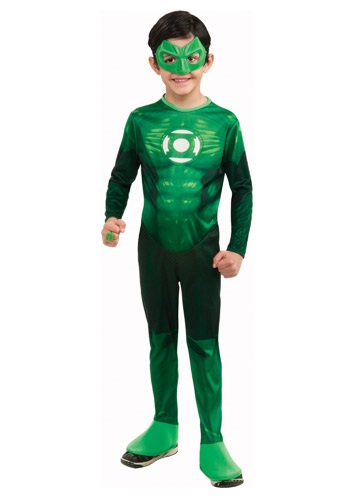 Kids Deluxe Green Lantern Costume By: Rubies Costume Co. Inc for the 2022 Costume season.