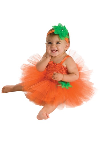 Infant Pumpkin Tutu Dress