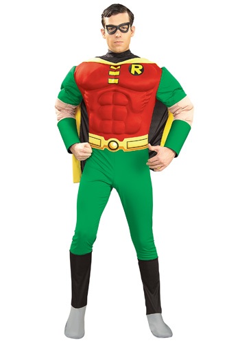 Adult Robin Muscle Costume By: Rubies Costume Co. Inc for the 2022 Costume season.