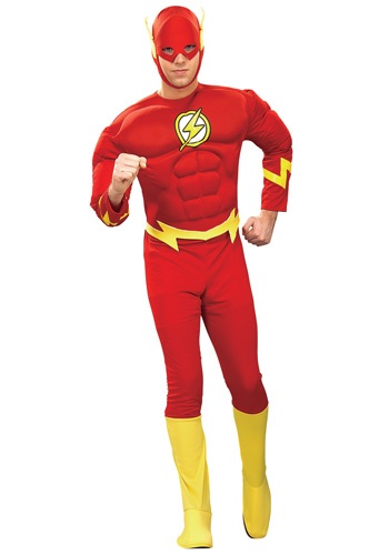 Deluxe Adult Flash Costume -image