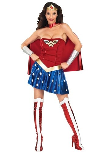 Adult Wonder Woman Costume -image