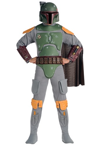 Deluxe Adult Boba Fett Costume By: Rubies Costume Co. Inc for the 2022 Costume season.