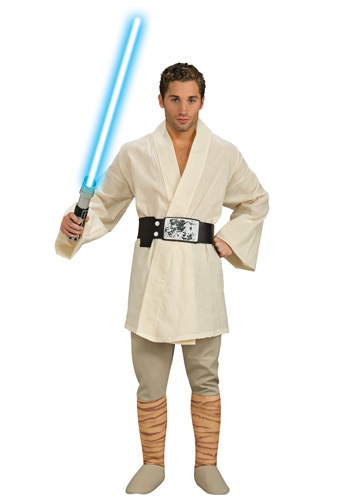 Adult Deluxe Luke Skywalker Costume -image