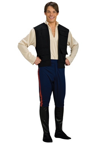 Adult Deluxe Han Solo Costume By: Rubies Costume Co. Inc for the 2022 Costume season.