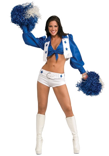 Dallas Cowboys Cheerleader Costume By: Rubies Costume Co. Inc for the 2022 Costume season.