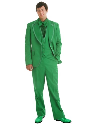 Mens Green Tuxedo By: Fun Costumes for the 2022 Costume season.