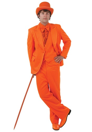 Deluxe Orange Tuxedo By: Fun Costumes for the 2022 Costume season.