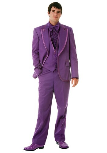 Men's Purple Tuxedo -image