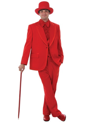 Mens Red Tuxedo By: Fun Costumes for the 2022 Costume season.