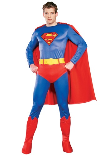 Adult Authentic Superman Costume -image