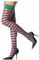 Purple and Green Stockings