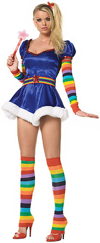 Sexy Rainbow Brite Costume