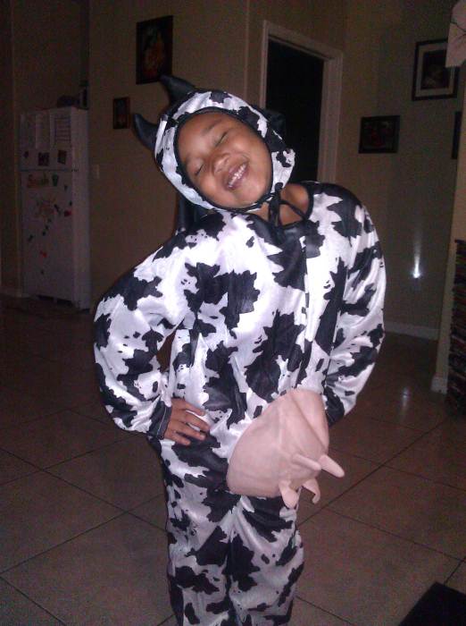 Child Cow with Udder Costume