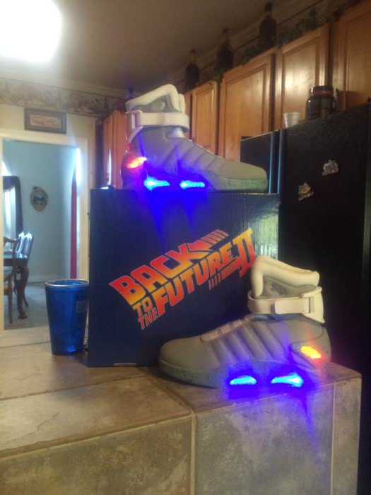 Back to the Future 2 Light Up Shoes