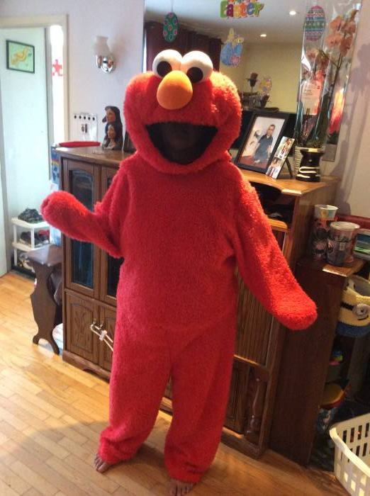 Elmo Adult Costume Rental 15