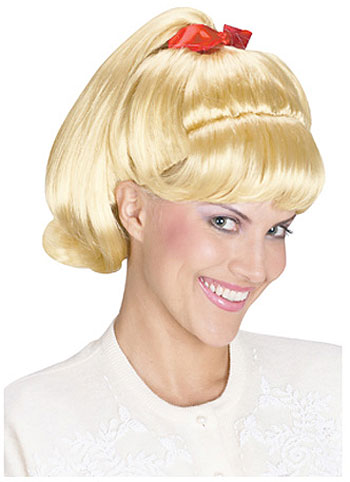 Women's Blond Ponytail Wig
