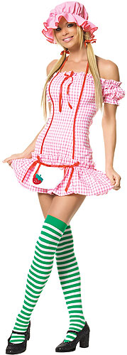 Sexy Strawberry Girl Costume