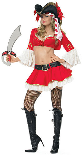 Sexy Captain Booty Pirate Costume