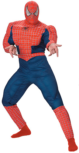 Adult Deluxe Spiderman Costume