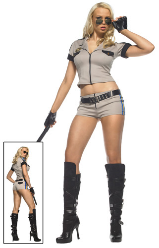 Two-Piece Sexy Sheriff Costume
