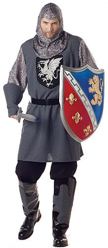 Adult Plus Size Valiant Knight Costume