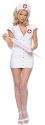 White Vinyl Nurse Costume