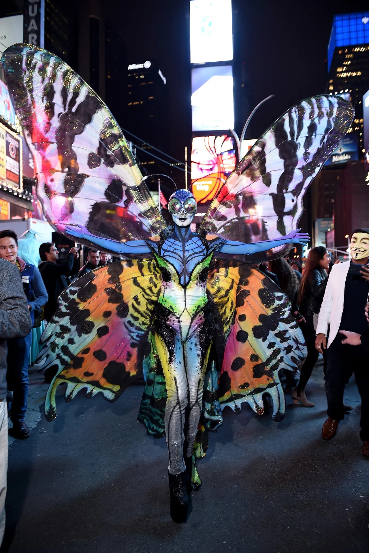 Heidi Klum Butterfly Costume