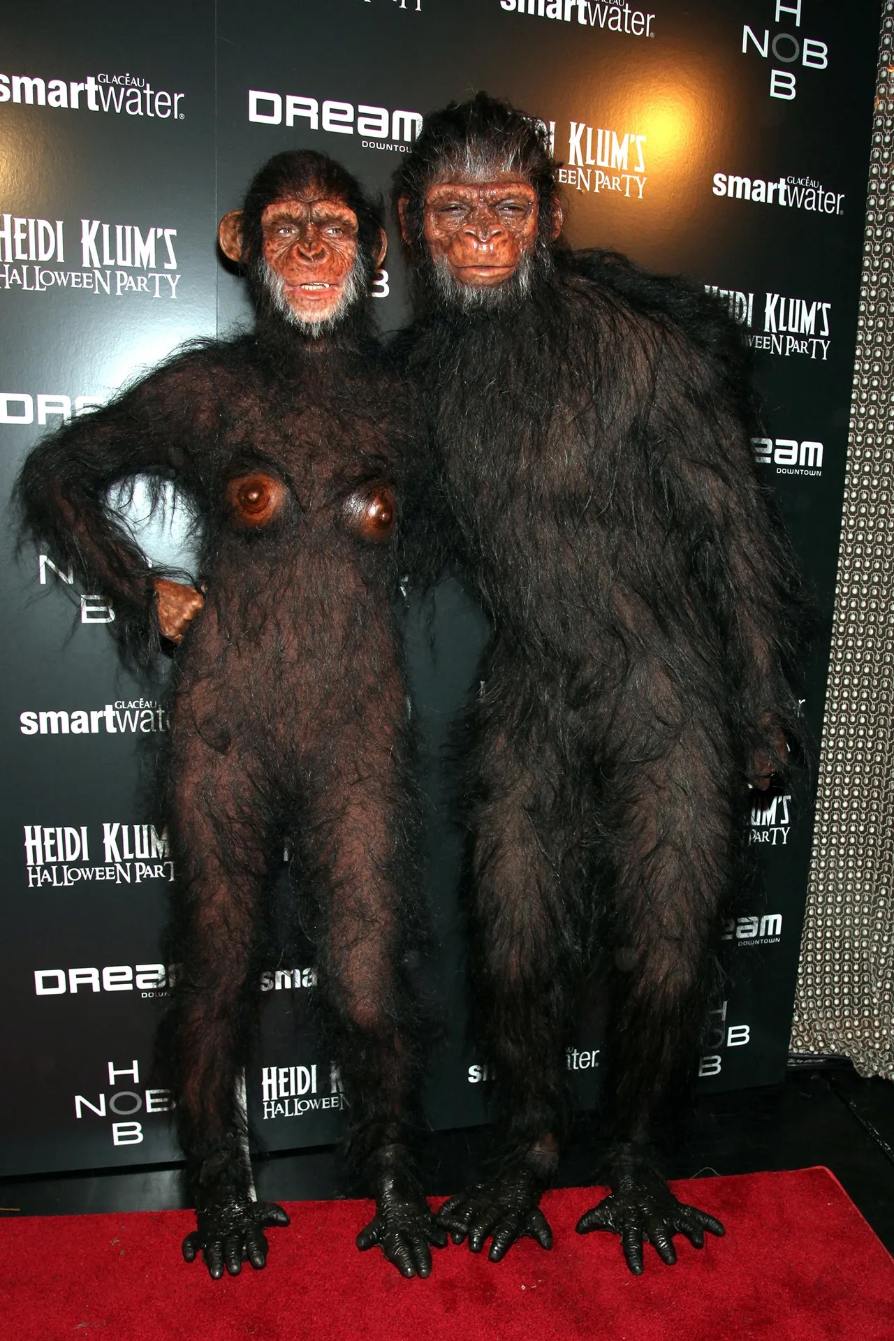 Heidi Klum Planet of the Apes Costume