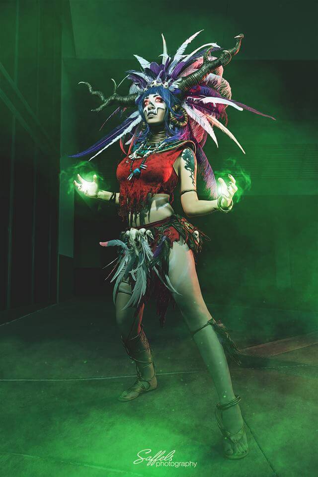 Vivid Vivka as the Witch Doctor