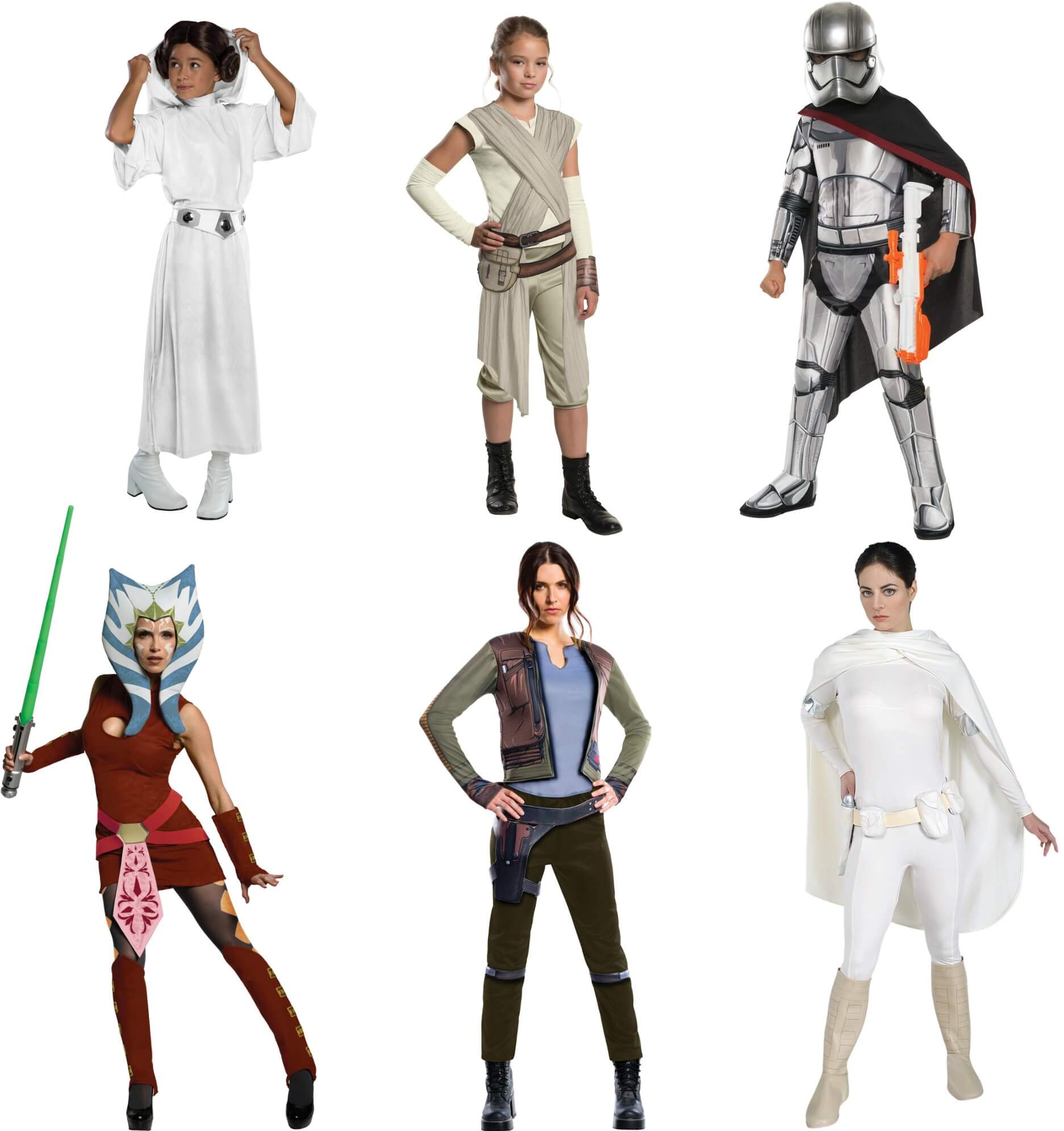 Star Wars Girl Power Costumes