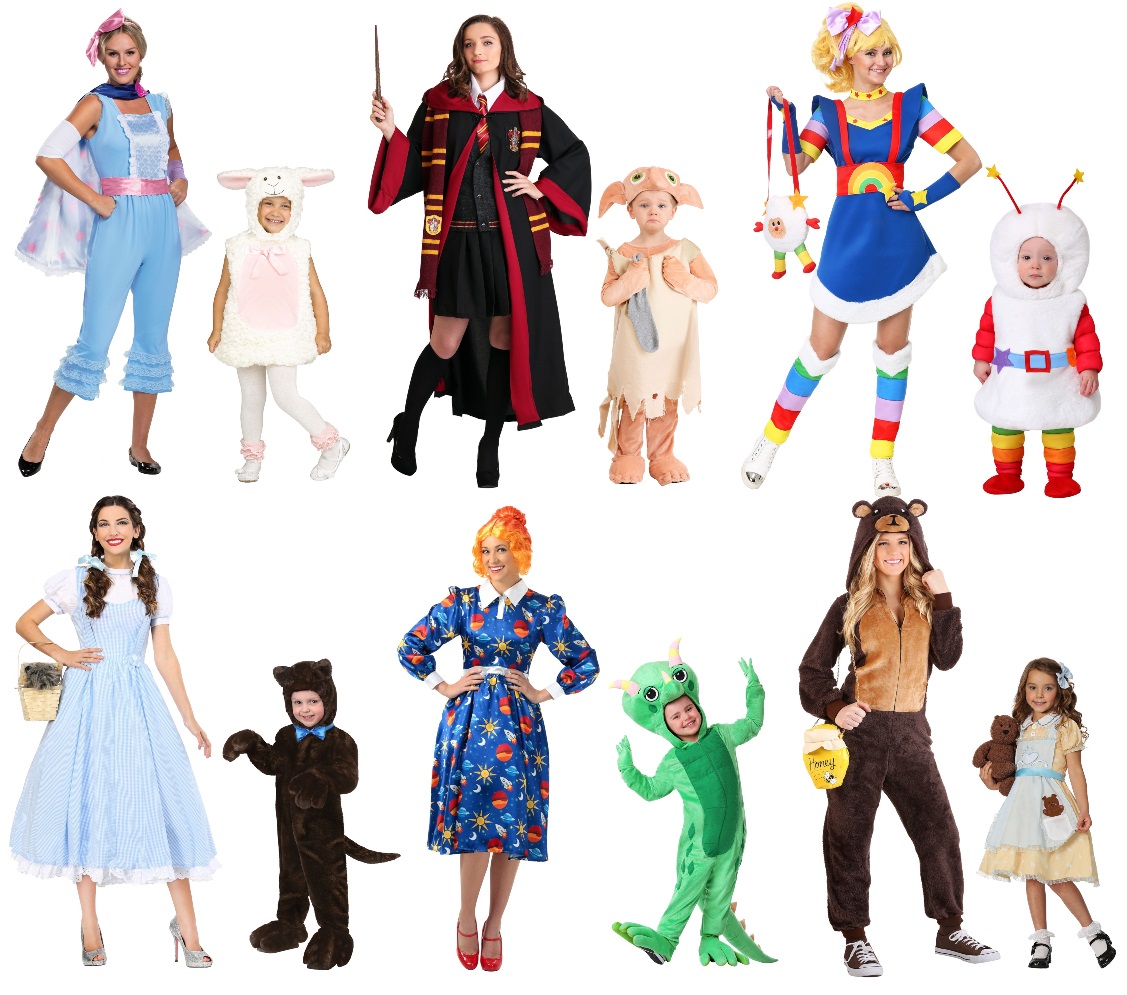 mother and baby girl halloween costumes