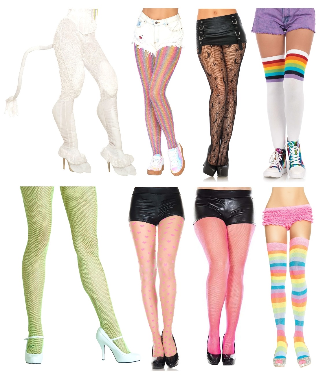 Colorful Leggings and Hosiery for Pride