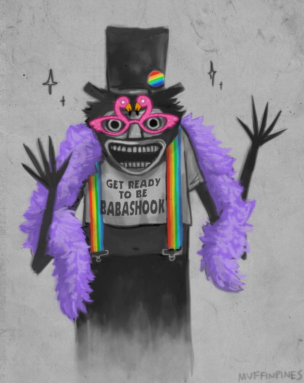 DIY Babadook Pride Costume and Makeup Tutorial HalloweenCostumes