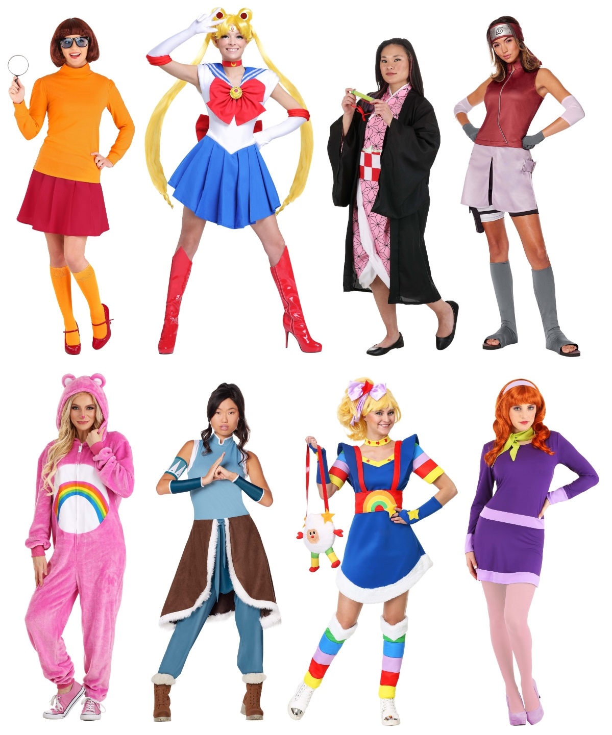 Women's Anime and Cartoon Costumes