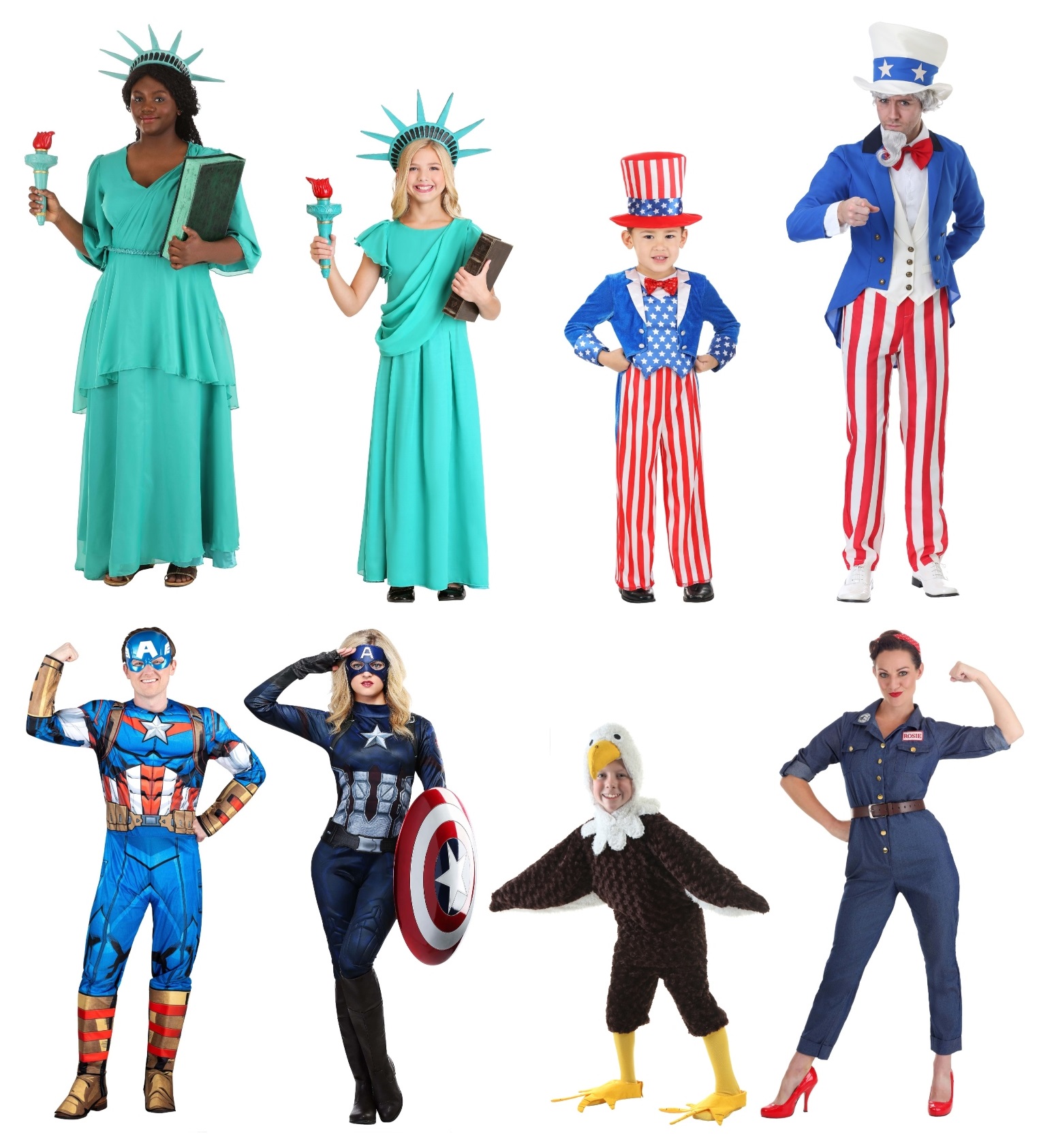 These 4th of July Outfits and Costumes Will Make You Feel Perfectly  Patriotic [Costume Guide]  Blog