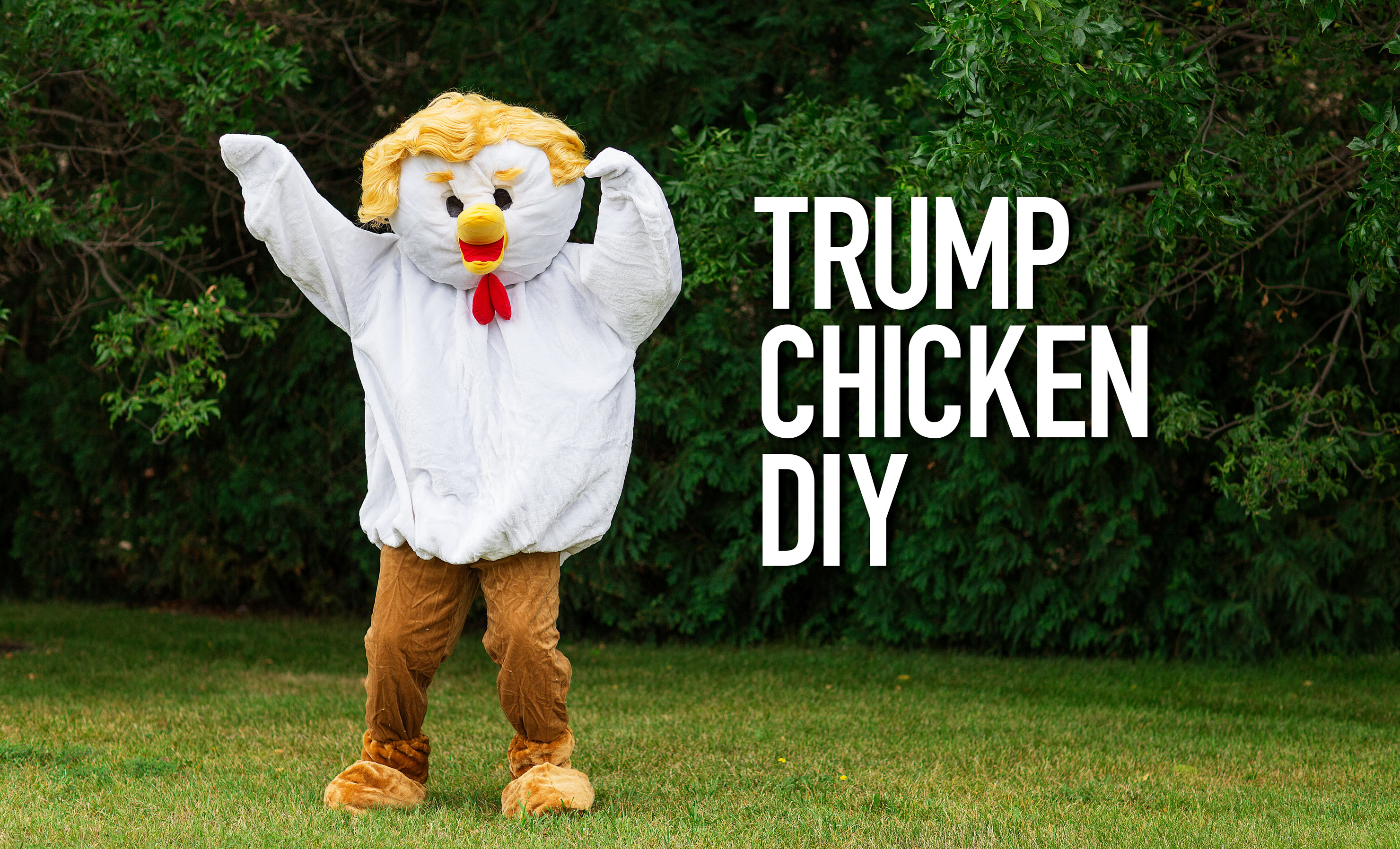 chicken costume diy