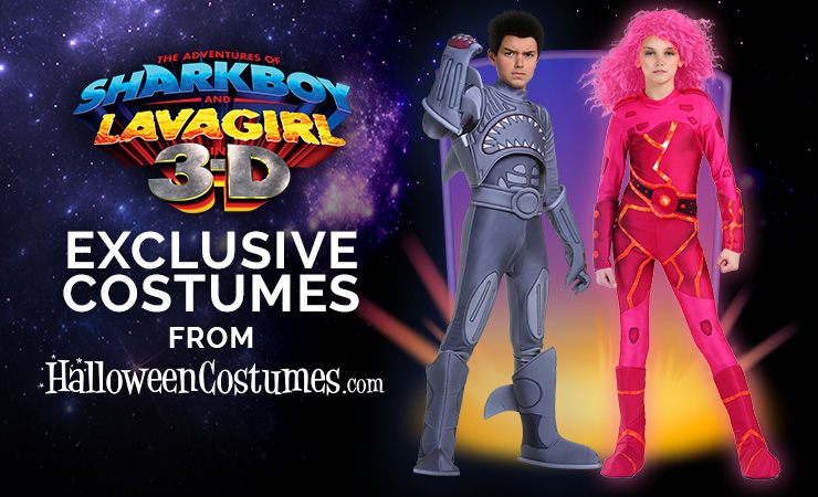 Sharkboy and Lavagirl Exclusive Costumes