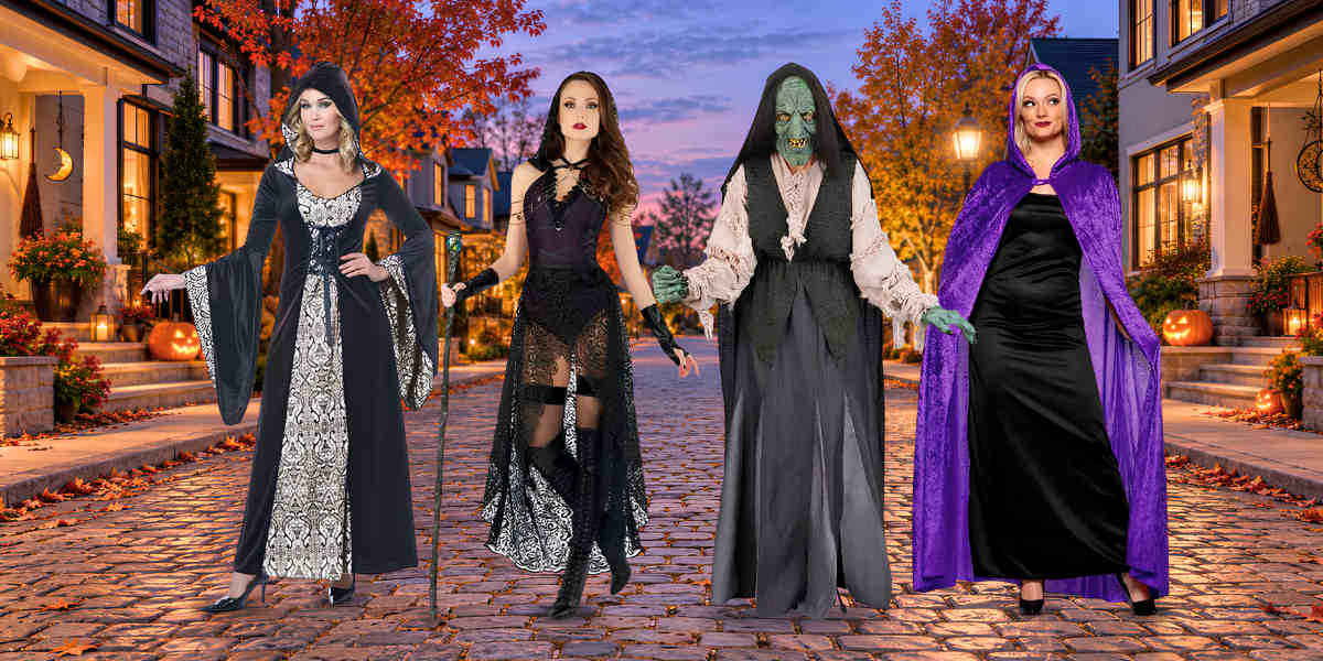witch group costumes