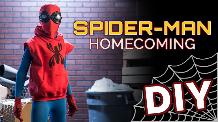 DIY Spider-Man: Homecoming Halloween Costume  Blog