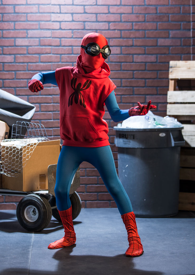 DIY Spider-Man: Homecoming Halloween Costume  Blog