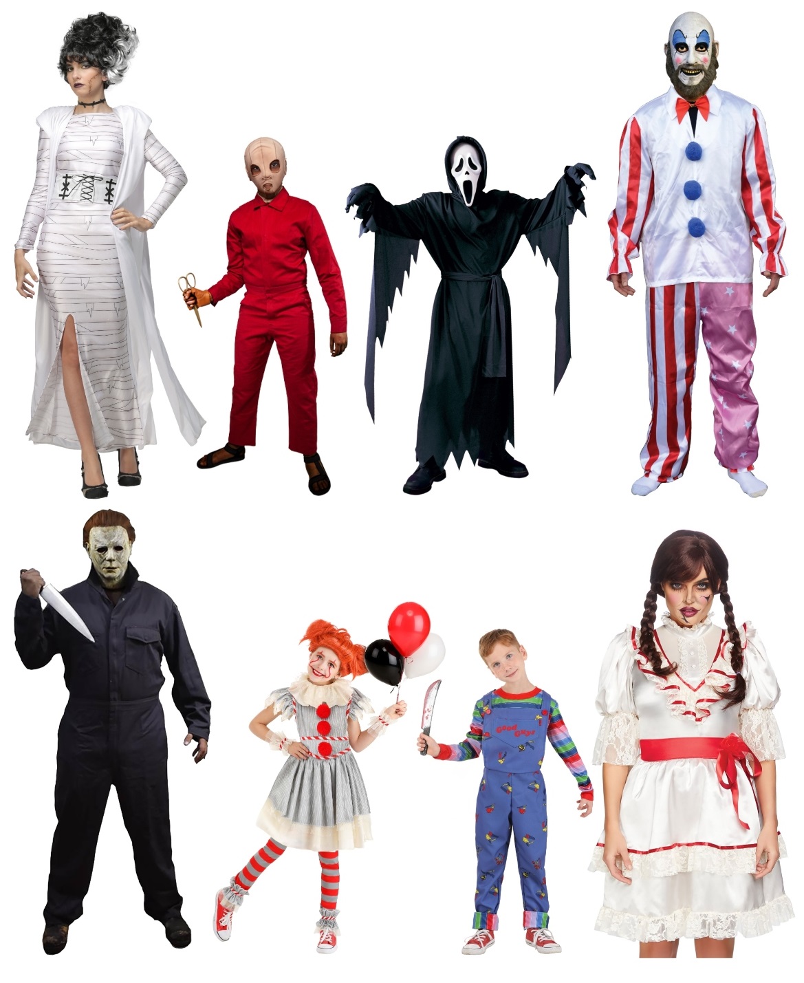 Horror Halfway to Halloween Costumes