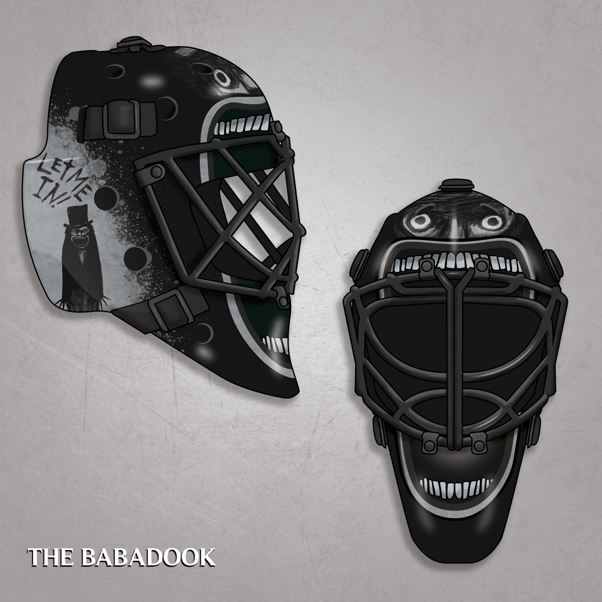 The Babadook Hockey Mask