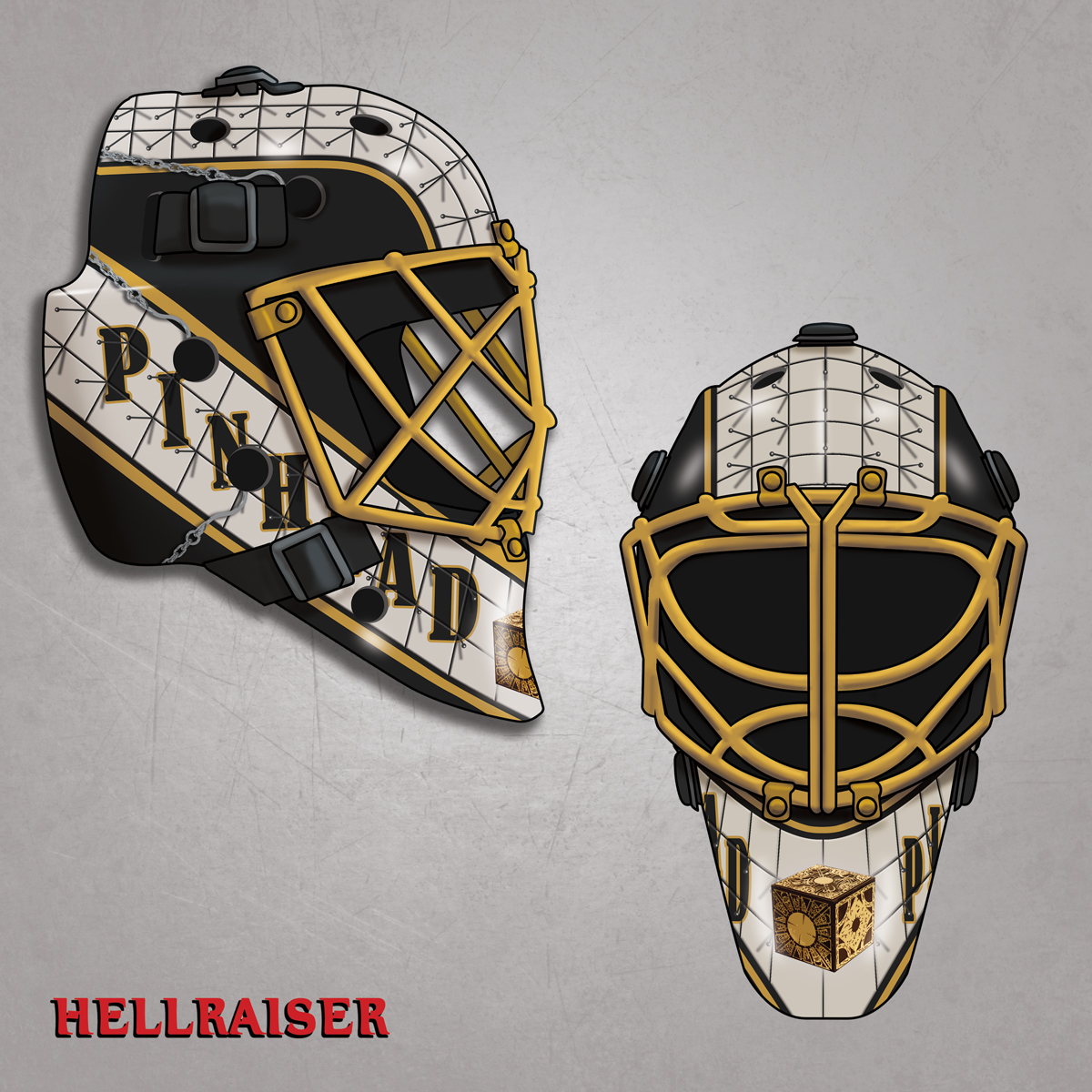 Pinhead Hockey Mask
