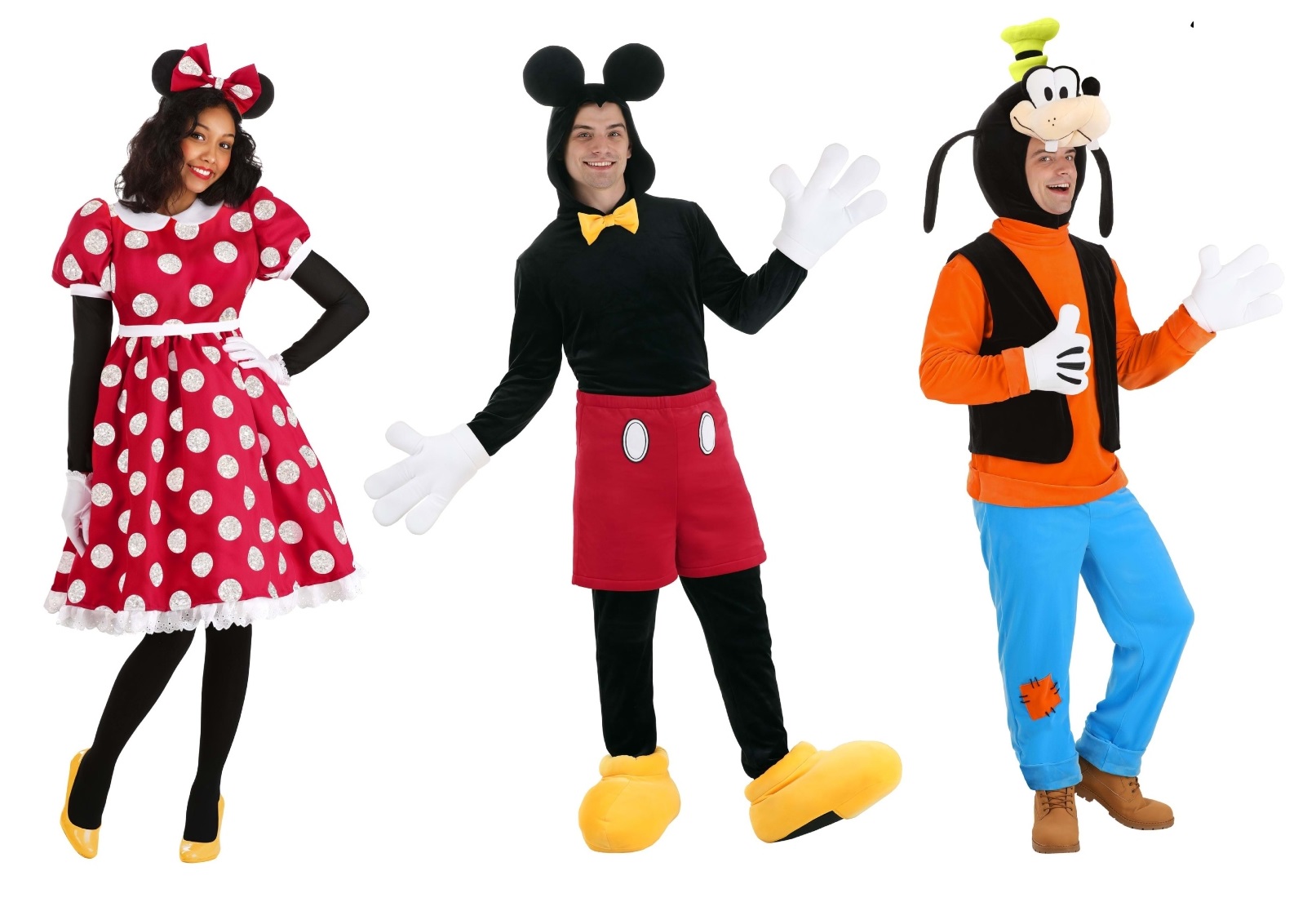 Group Mickey Mouse Character Costumes