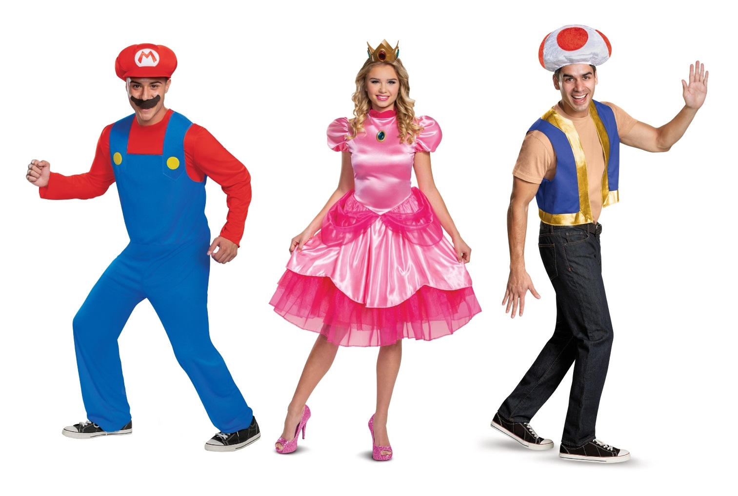 Group Super Mario Bros. Costumes