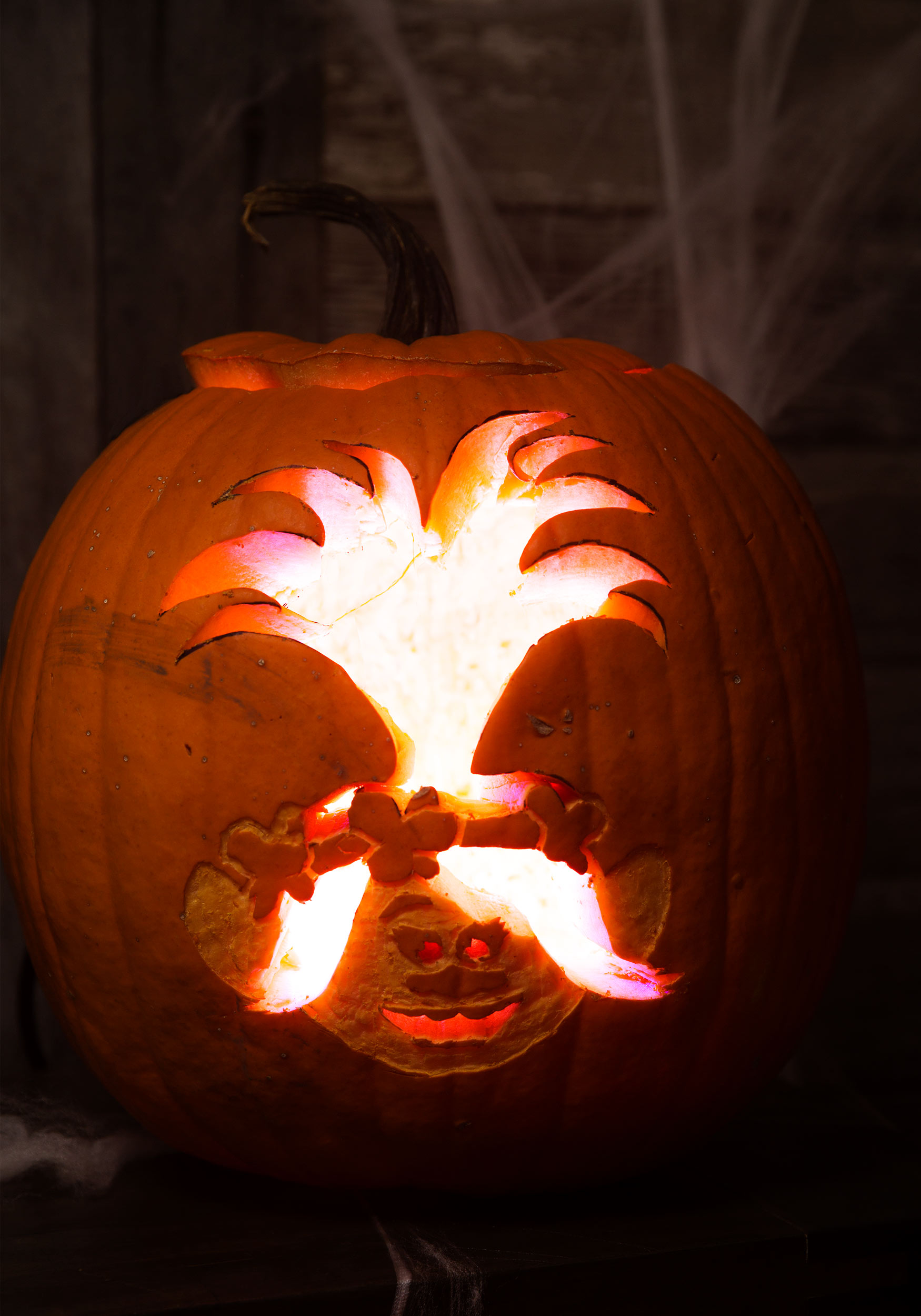 troll pumpkin stencils