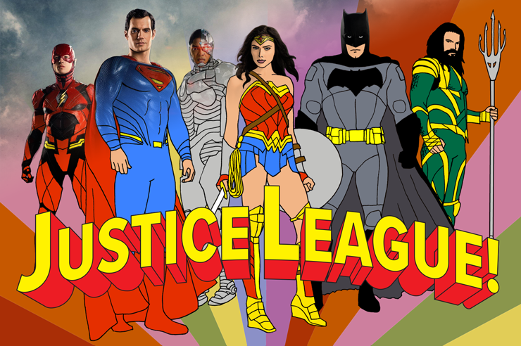 Justice League: Then and Now Header Image