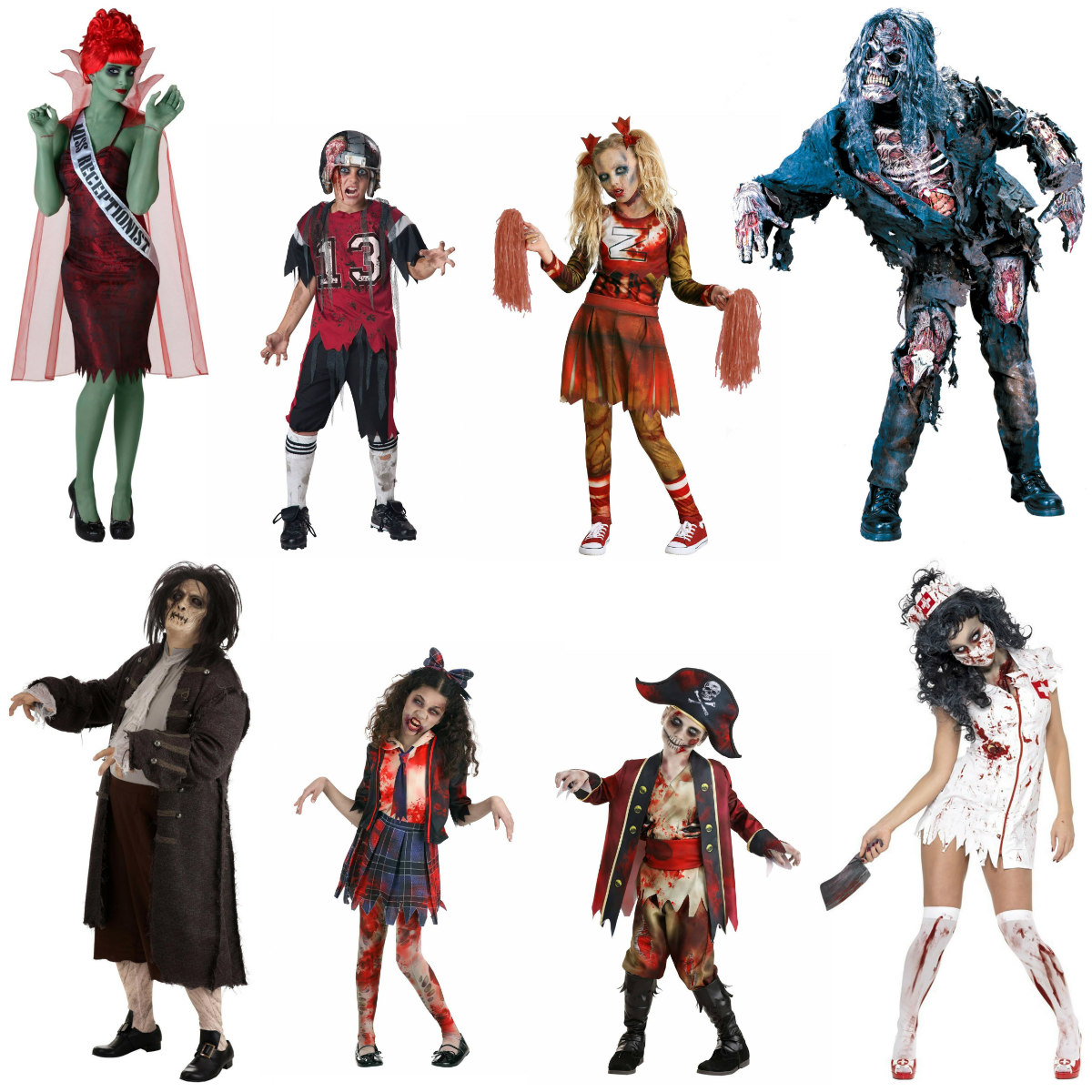 Zombie Halloween Costumes