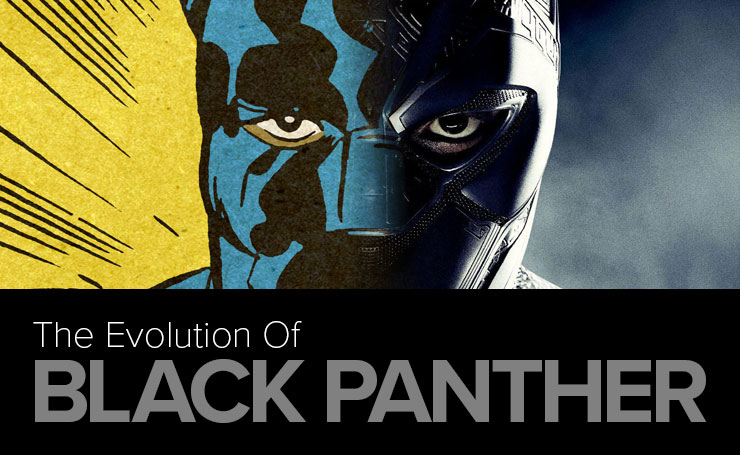 The Evolution of Black Panther [Infographic] - HalloweenCostumes